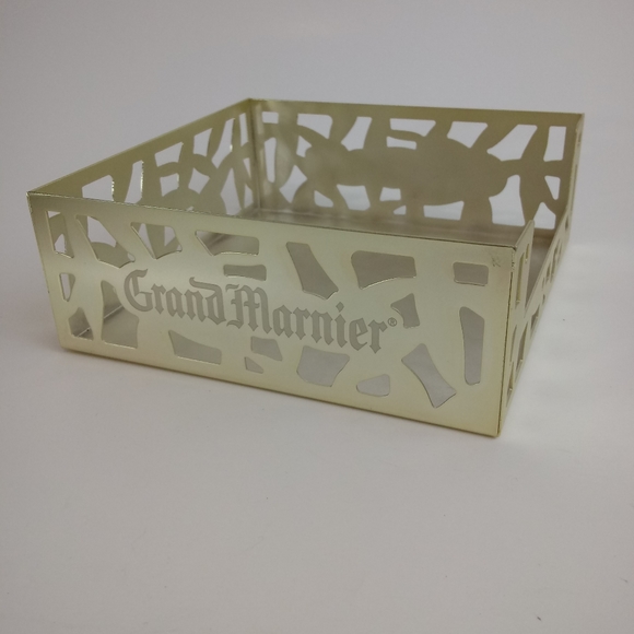 Grand Marnier Brushed Gold Cocktail Napkin Holder - Picture 2 of 7